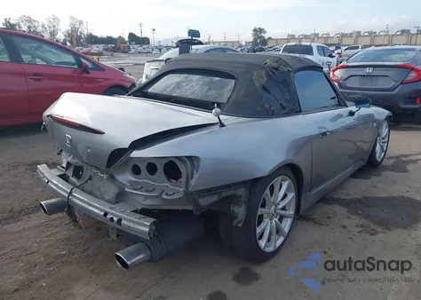 2007 Honda S2000 z USA, uszkodzony, nr VIN JHMAP21427S003878